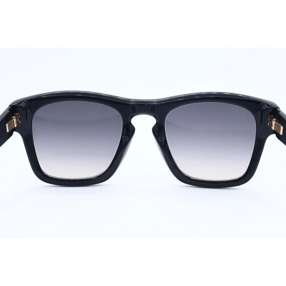 New Authentic Gucci GG 3791/S 8079C Black Square Sunglasses Gray Lenses 49mm (A) - Picture 5 of 6
